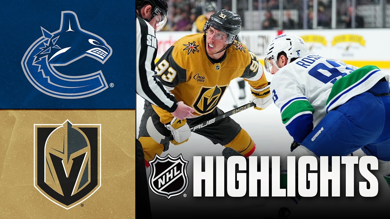 Canucks vs. Golden Knights | NHL Highlights | March 30, 2026