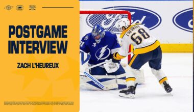 Zach L'Heureux: Postgame Interview - March 29th