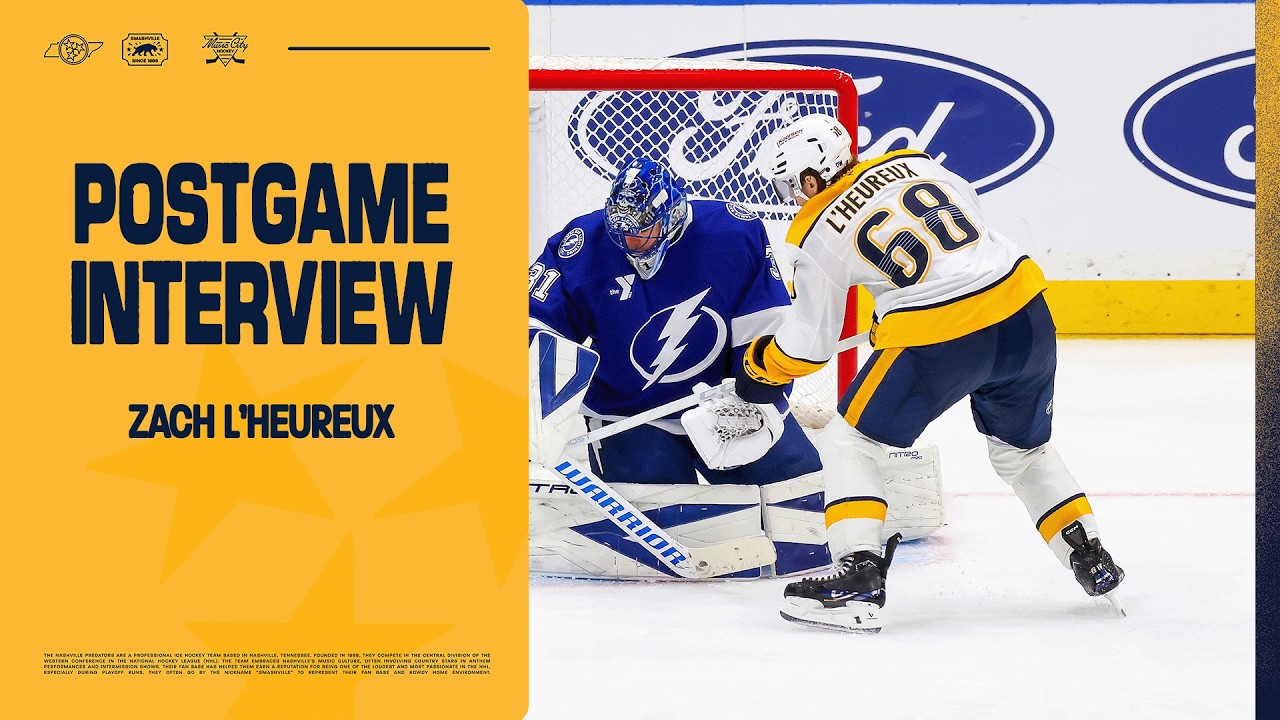 Zach L'Heureux: Postgame Interview - March 29th