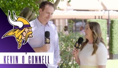 Kevin O’Connell on Keeping QB Position Competitive, Vikings Offense & Frank Smith’s Coaching Style
