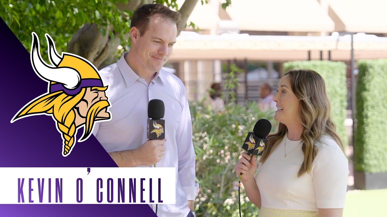 Kevin O’Connell on Keeping QB Position Competitive, Vikings Offense & Frank Smith’s Coaching Style