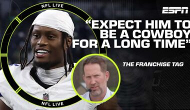 Brian Schottenheimer reveals where the Cowboys are with a George Pickens deal 👀 | NFL Live