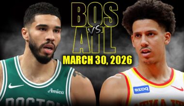 Boston Celtics vs Atlanta Hawks Full Game Highlights – March 30, 2026 | NBA Season