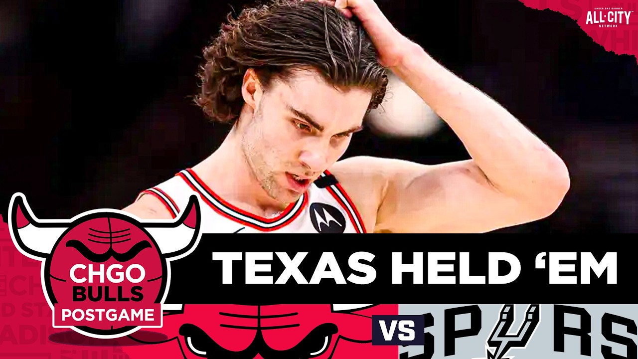 BULLS POSTGAME: Victor Wembanyama FEASTS as Josh Giddey Struggles vs Spurs | CHGO Bulls Podcast