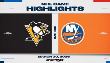 NHL Highlights | Penguins vs. Islanders - March 30, 2026