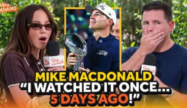 HC Mike MacDonald FINALLY Watched Seahawks Super Bowl Win!