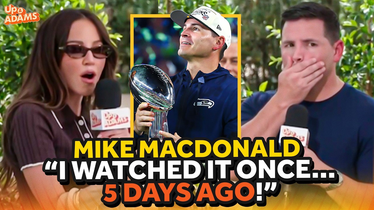 HC Mike MacDonald FINALLY Watched Seahawks Super Bowl Win!