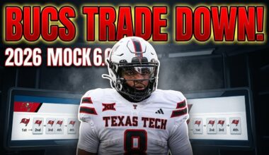 Tampa Bay Buccaneers 2026 Mock Draft 6.0: The Trade Down Mock!