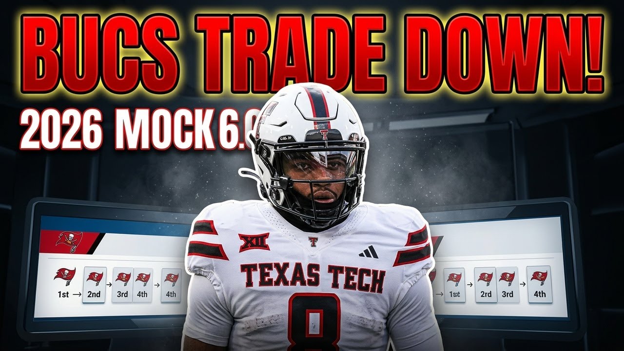 Tampa Bay Buccaneers 2026 Mock Draft 6.0: The Trade Down Mock!