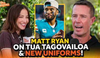 Matt Ryan's Role in Bringing Tua Tagovailoa, What POPS About Tua & Approves New Falcons Uniforms