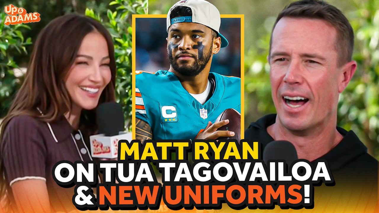 Matt Ryan's Role in Bringing Tua Tagovailoa, What POPS About Tua & Approves New Falcons Uniforms