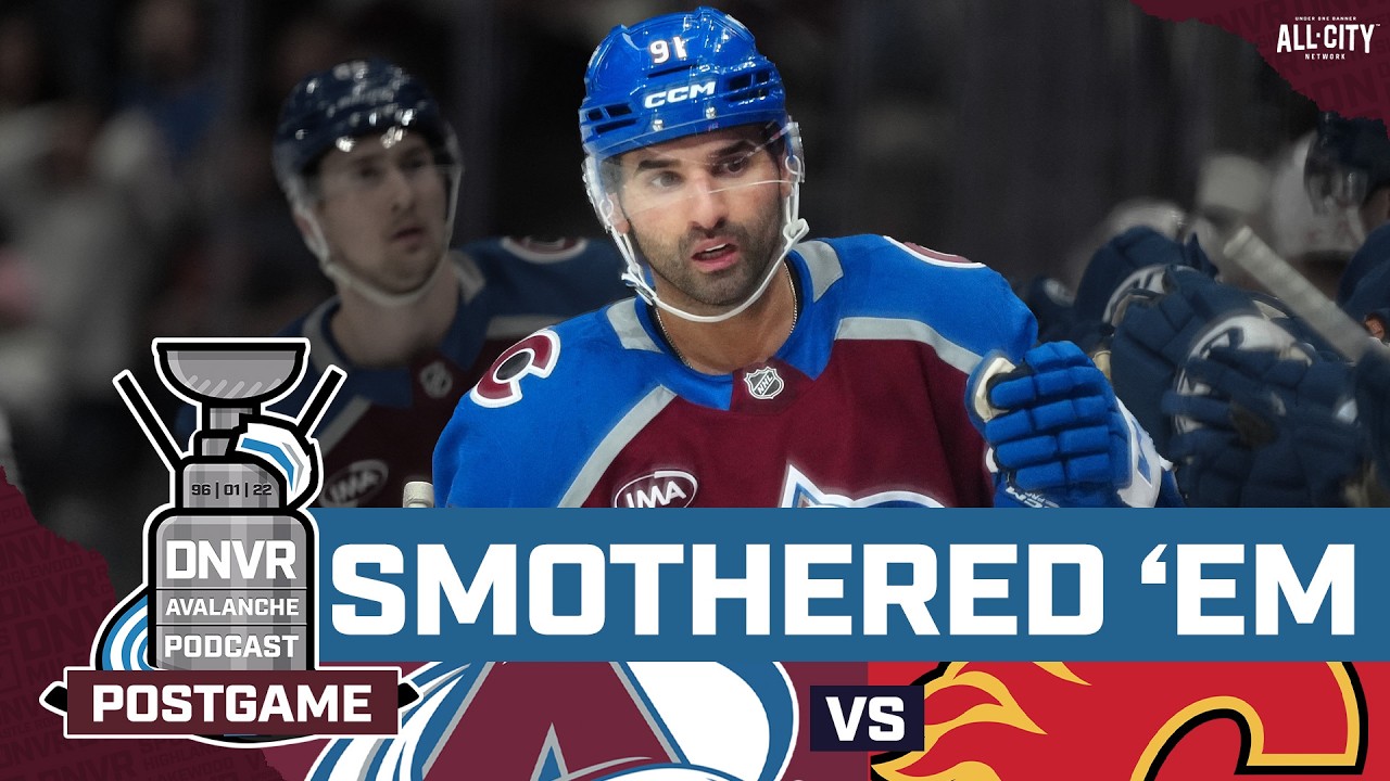 Kadri and the Avalanche send Calgary Flames back to the stone age | DNVR Avalanche Postgame