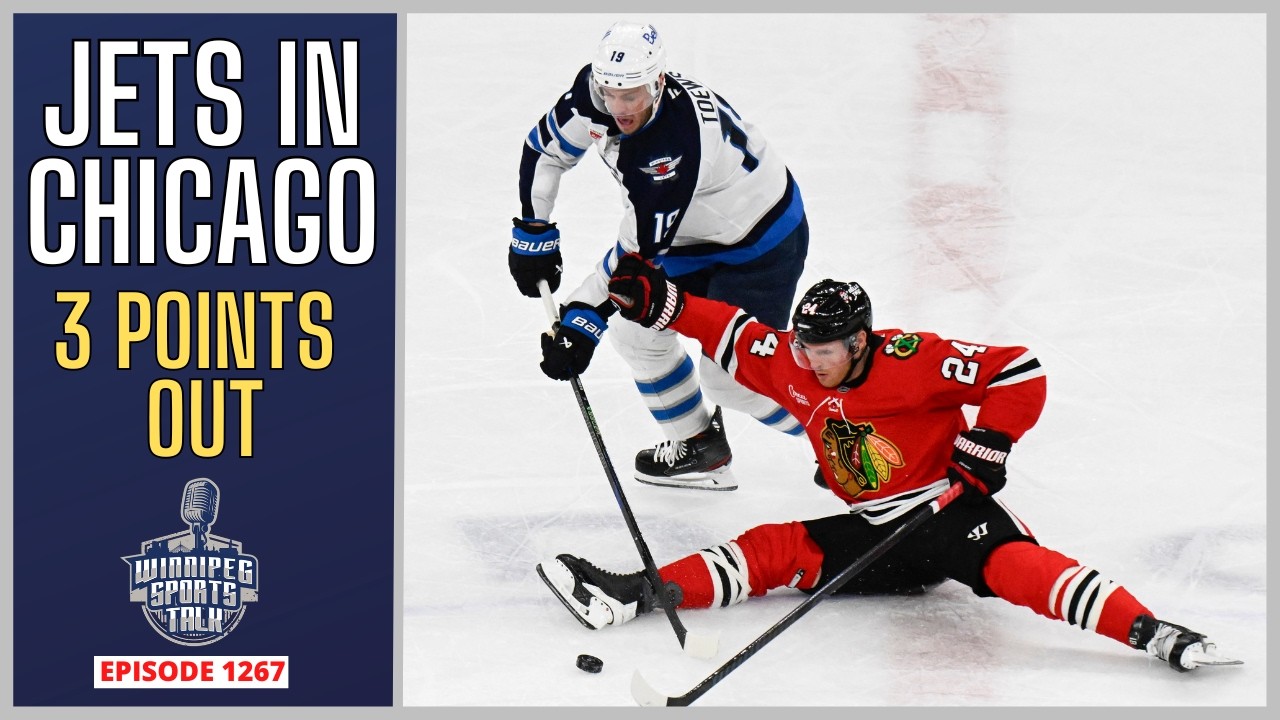 Winnipeg Jets at Chicago Blackhawks tonight, three points out