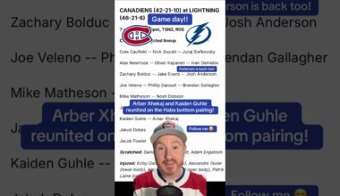 Habs vs Lightning!!