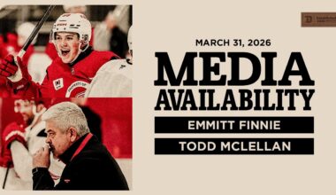 Emmitt Finnie & Todd McLellan Morning Skate @ PIT | March 31, 2026