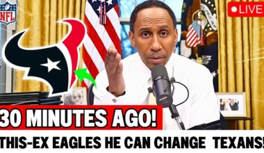 ⚠️TEXANS URGED TO SIGN FORMER EAGLES STARTER… BUT IS IT THE RIGHT MOVE?