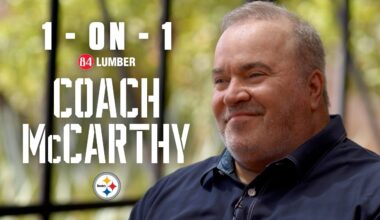 Exclusive Interview with Coach McCarthy | 1-on-1 | Pittsburgh Steelers
