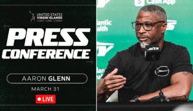 Aaron Glenn NFL League Meeting Press Conference (3/31) | New York Jets
