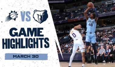 Memphis Grizzlies Highlights vs. Phoenix Suns