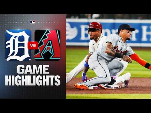 Tigers vs. D-backs Game Highlights (3/30/26) | MLB Highlights | Arizona Diamondbacks