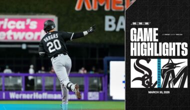 HIGHLIGHTS: Miguel Vargas Hits A GRAND SLAM To Boost Sox Over Marlins (2026) | MLB
