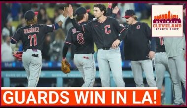 Parker Messick DOMINATES the Dodgers; Guardians win the first game of the series 4-2