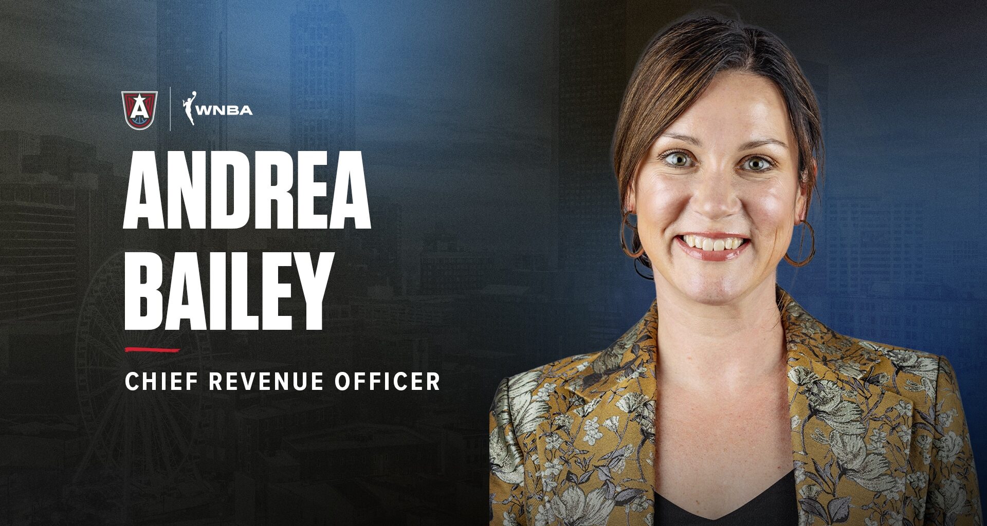 Atlanta Dream Name Andrea Bailey Chief Revenue Officer