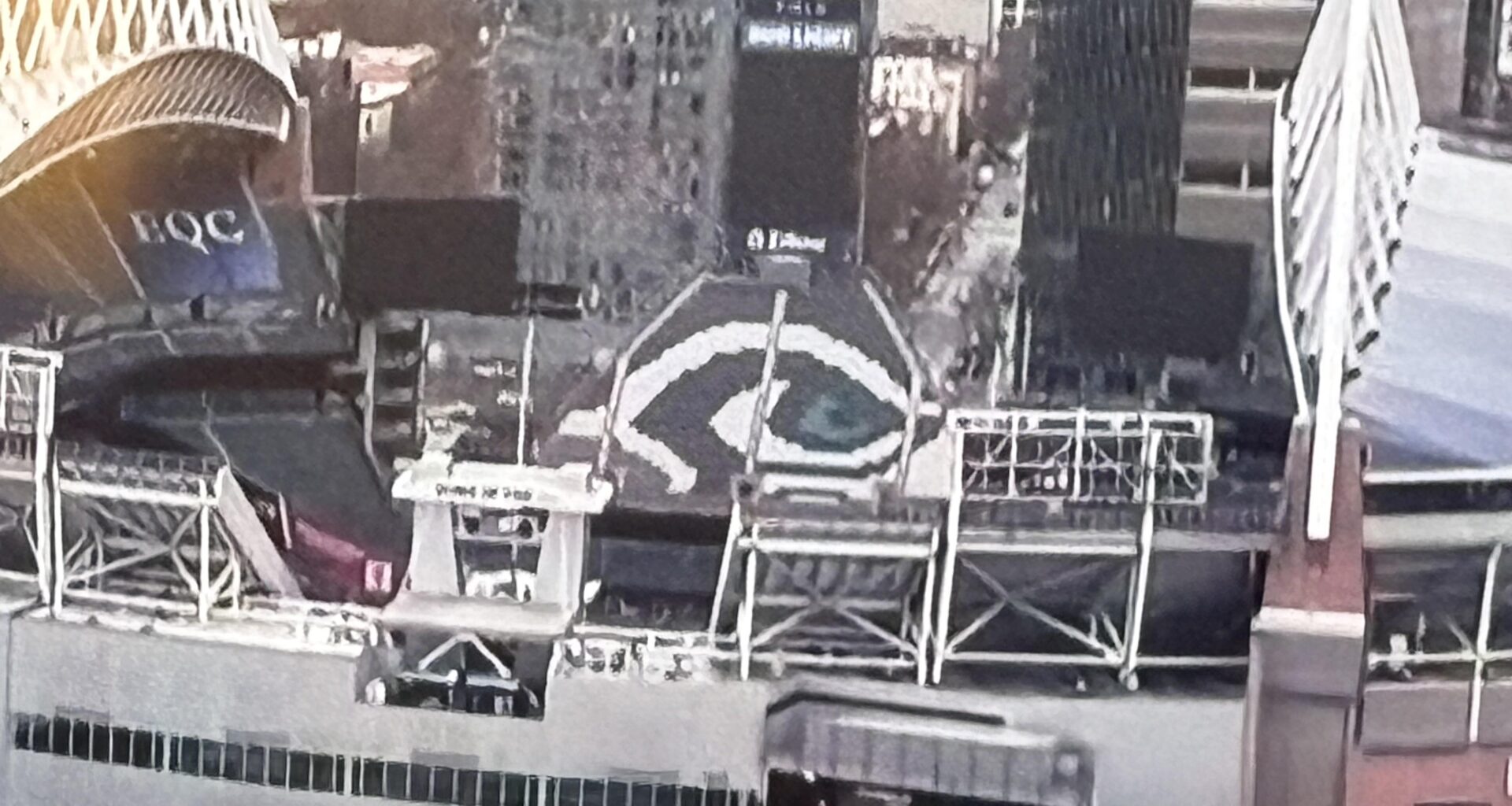 Seats installed in the hawks nest?