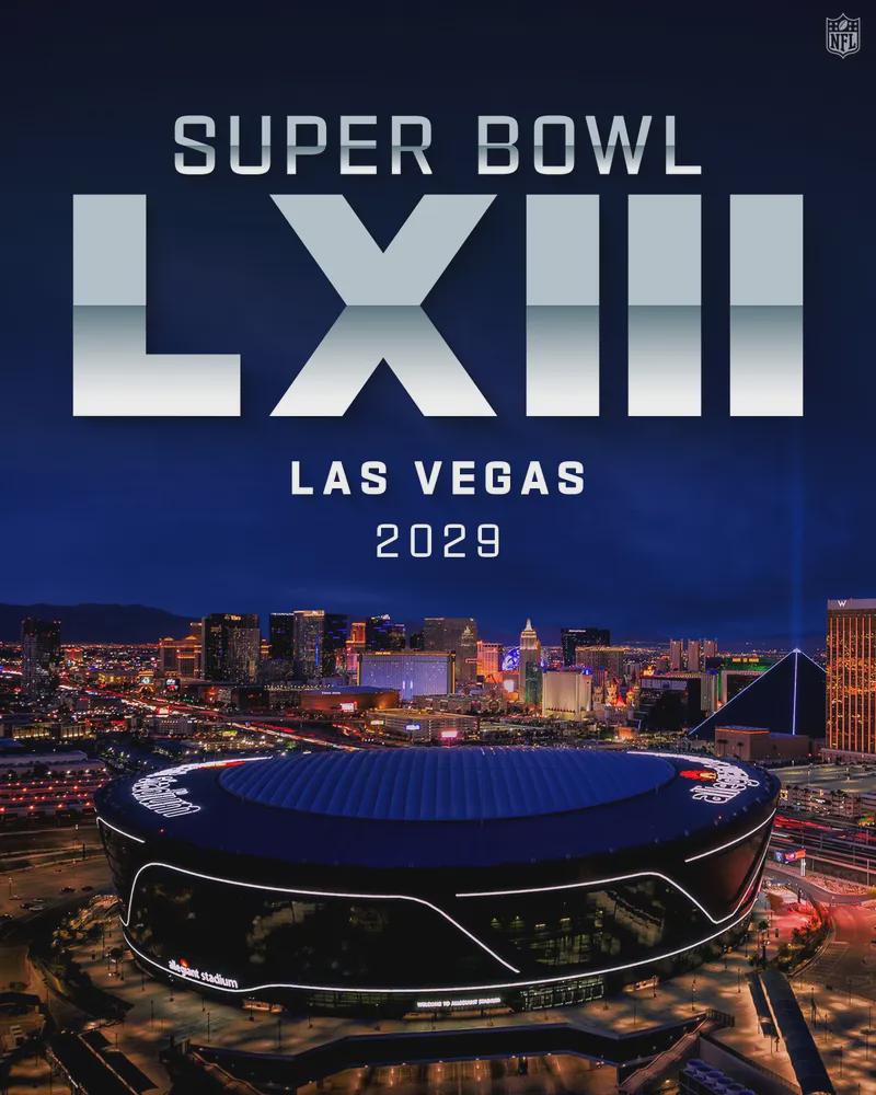 [Schefter] The Super Bowl is returning to Las Vegas in 2029, Meaning Nashville will have to wait until at least 2030 to host