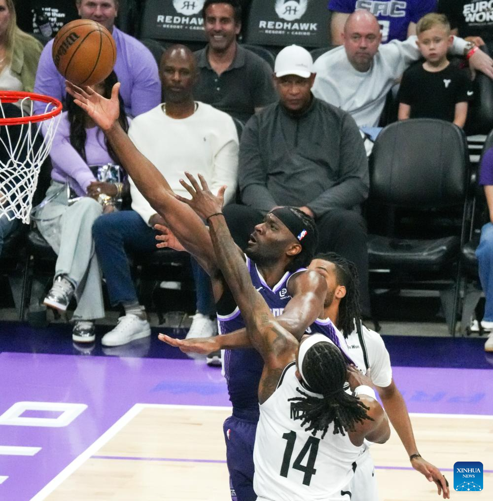 Sacramento Kings vs. Brooklyn Nets-Xinhua