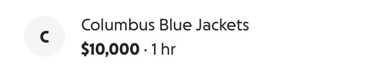 The Blue Jackets organization has donated $10k to Jessi’s family