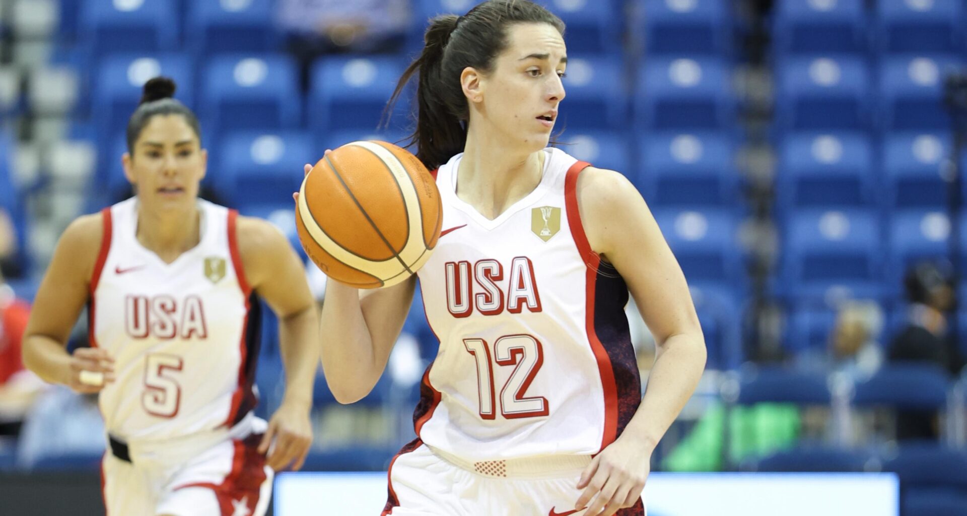 Caitlin Clark Gets Double-Double as Angel Reese, USA Cruise Past Senegal in FIBA World Cup Qualifier