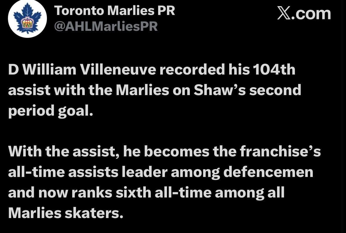 Villeneuve better be playing next season.