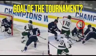 Ryker Lee with one of the sickest goals I've seen in the NCAA tournament in quite some time.