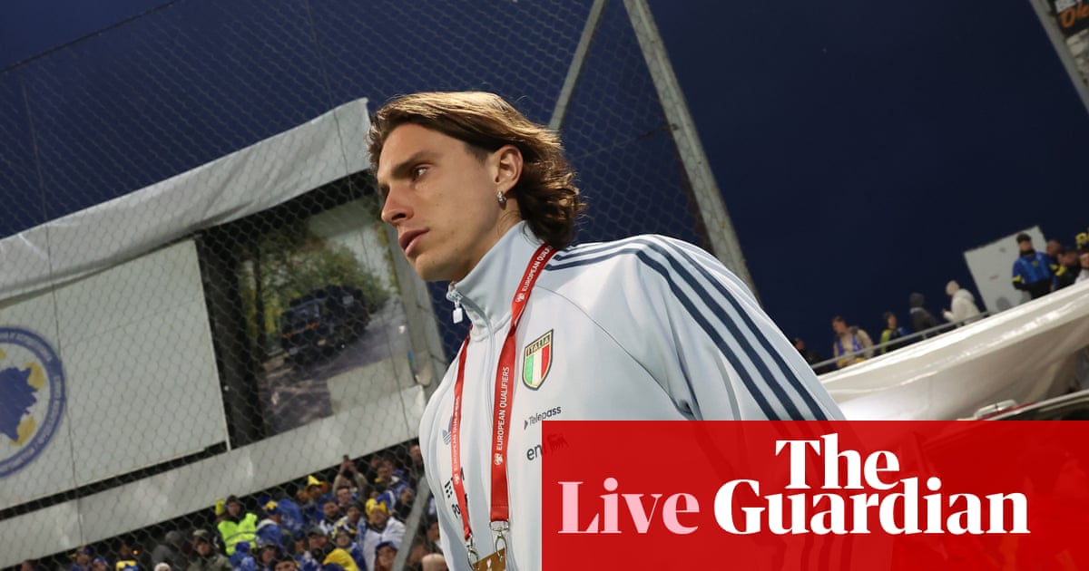 Bosnia and Herzegovina v Italy: World Cup playoff – live | World Cup 2026 qualifiers