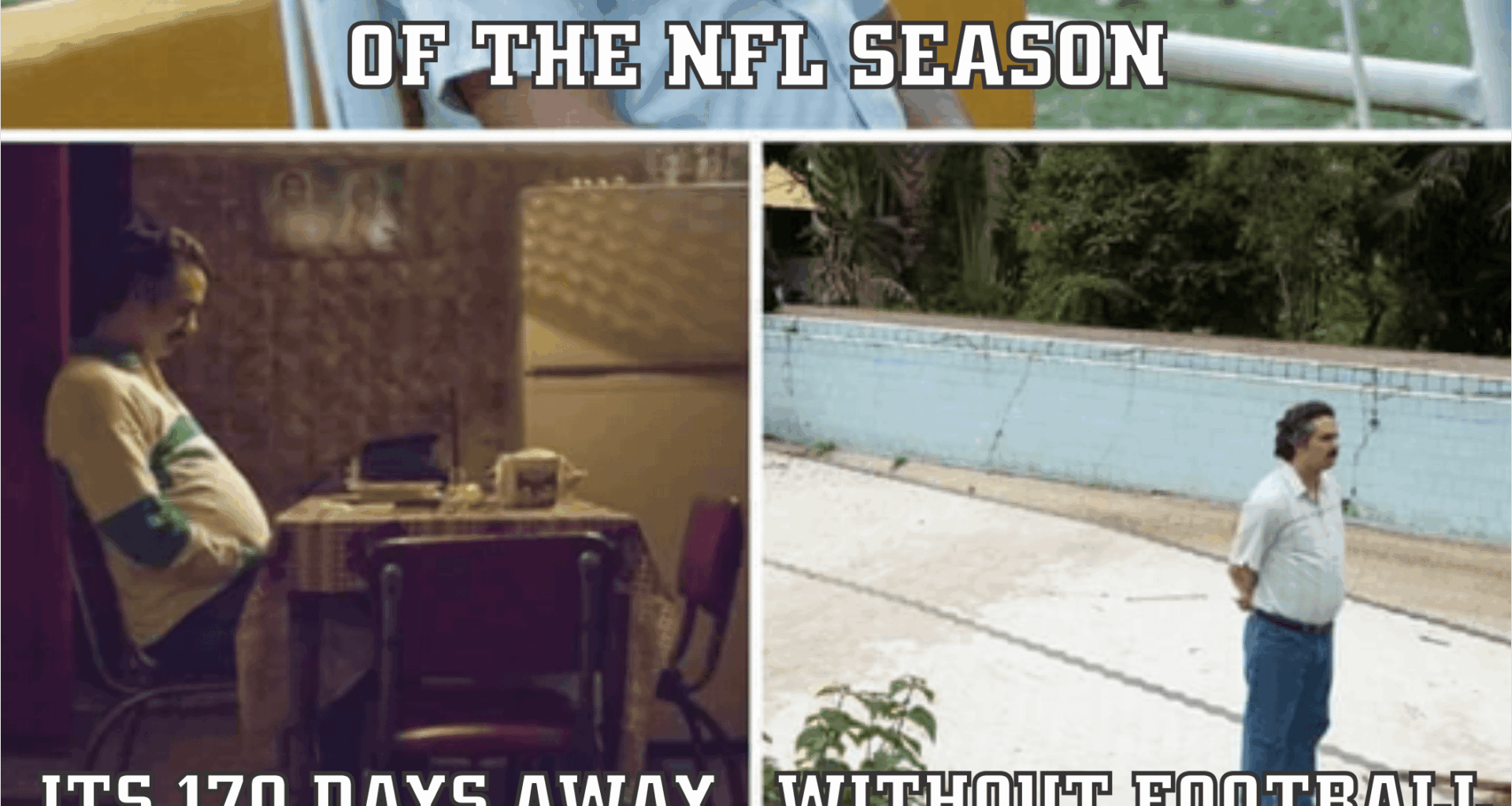 No football makes a sad fan