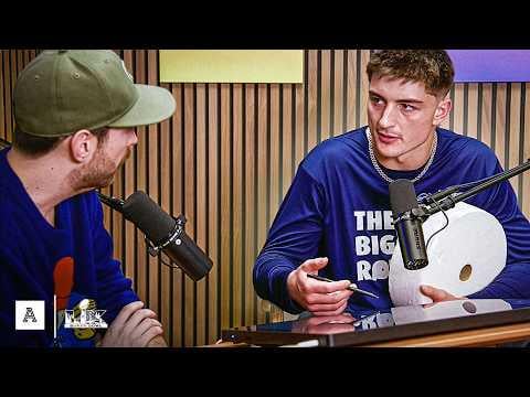 [The Athletic Football Show] Colston Loveland Breaking Down Plays With Robert Mays