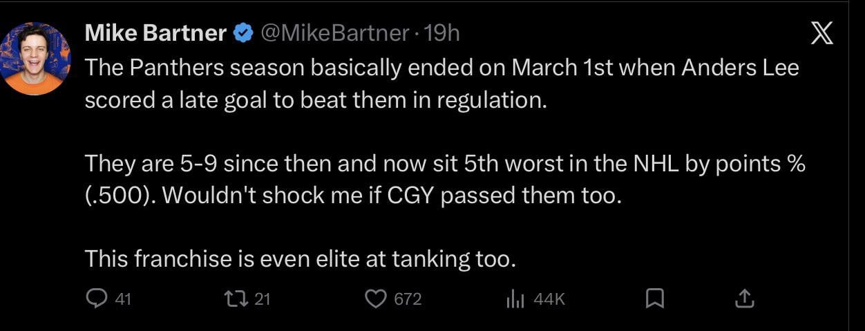 We’re even elite at tanking too