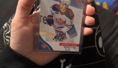 gritsyuk signed card !