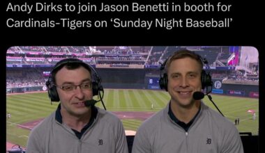 Andy Dirks will be on SNB with Benetti