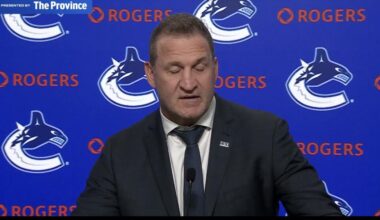 Adam Foote Post-Game: "I'm not going to get on the negative train... I get it, you guys need your ticks, but I'm not going to go there on that one, all right."