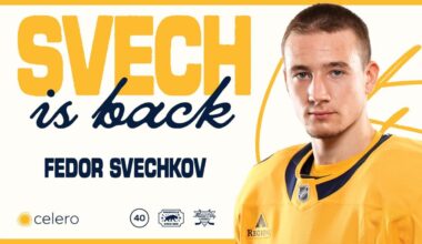 Predators Sign Fedor Svechkov to Two-Year, $2.5 Million Contract