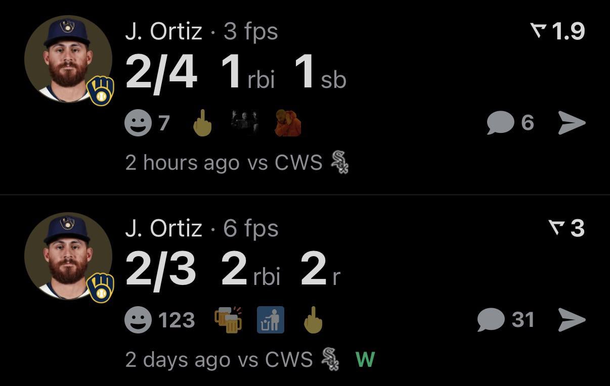This offseason Joey Ortiz reworked his swing and added muscle, and so far, it’s paying dividends