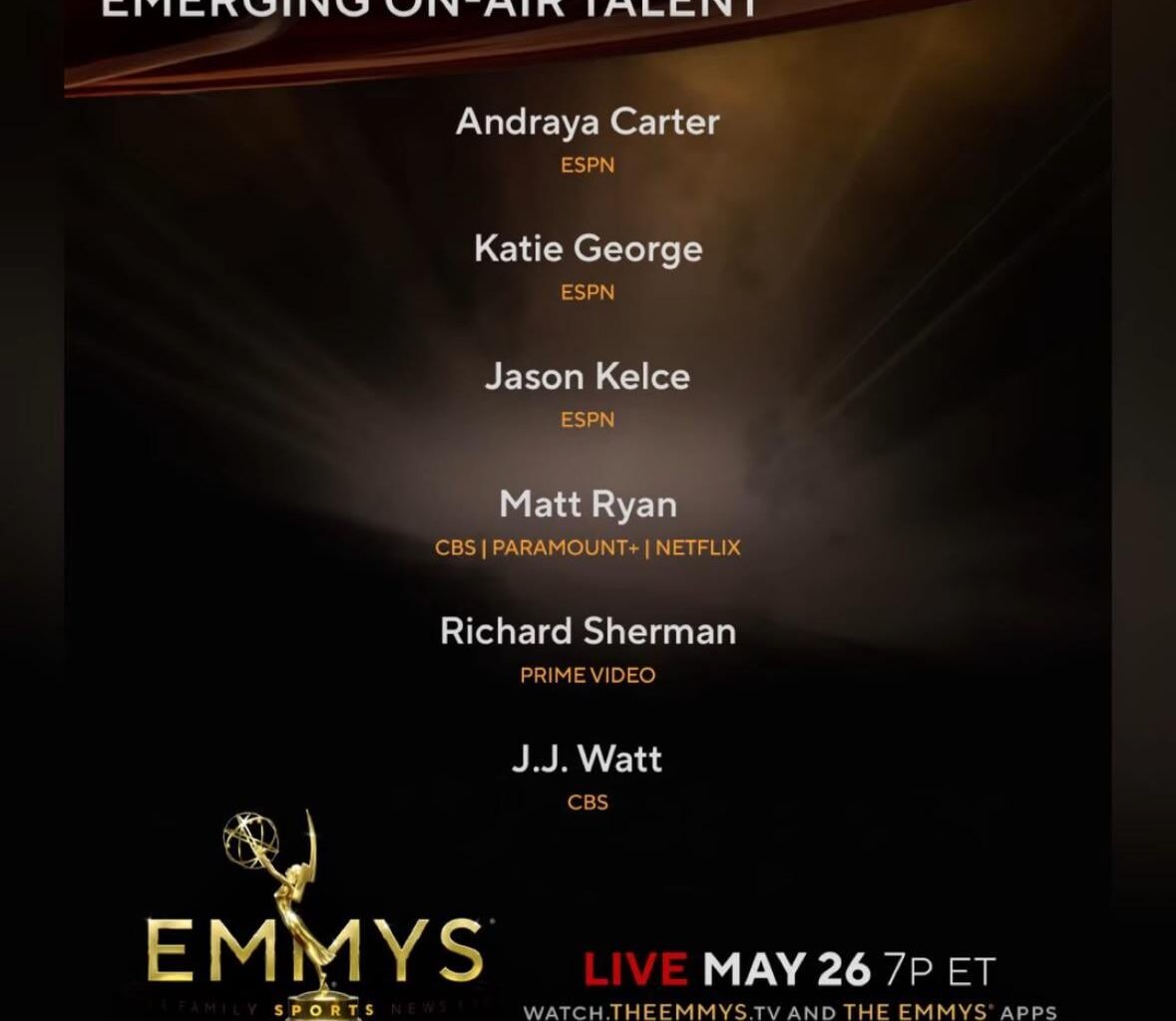 Look who’s nominated for an Emmy!