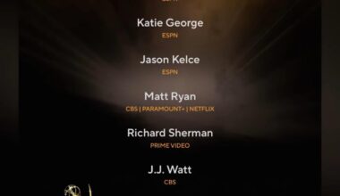 Look who’s nominated for an Emmy!