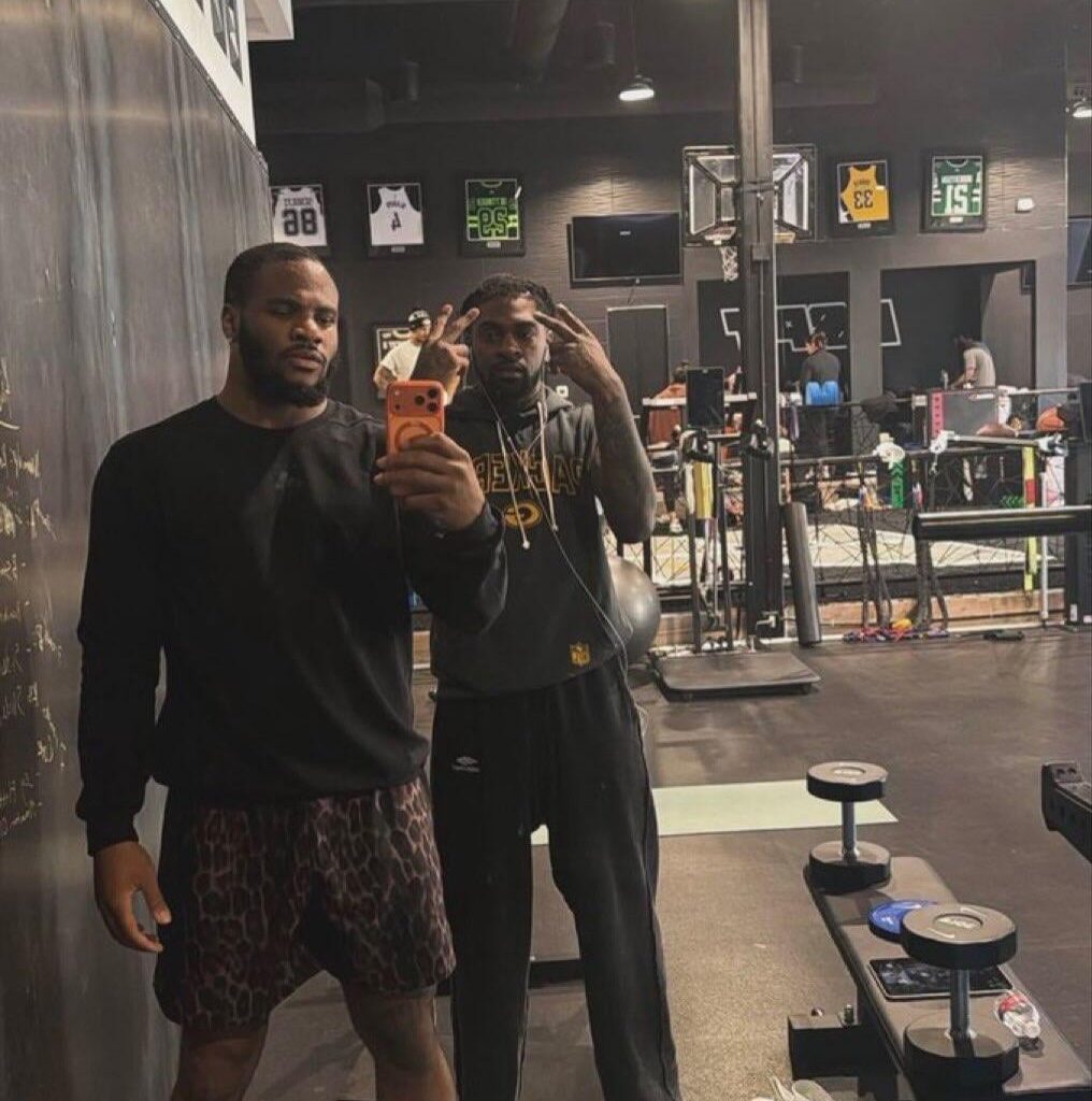 Tre'von Diggs & Micah training together