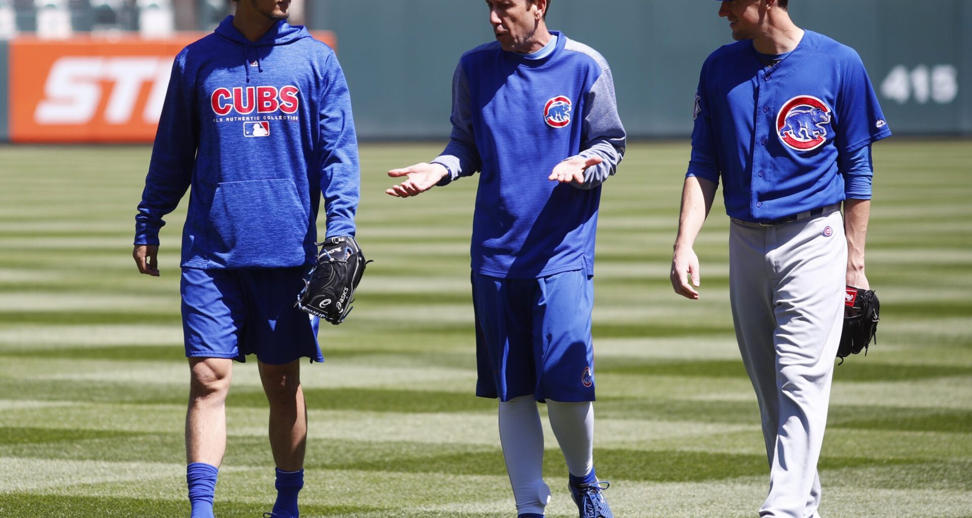 What MLB scouts do during spring training before Opening Day