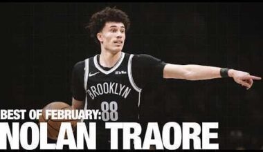Nolan Traore’s BEST February Highlights | Led All NBA Rookies in Assists
