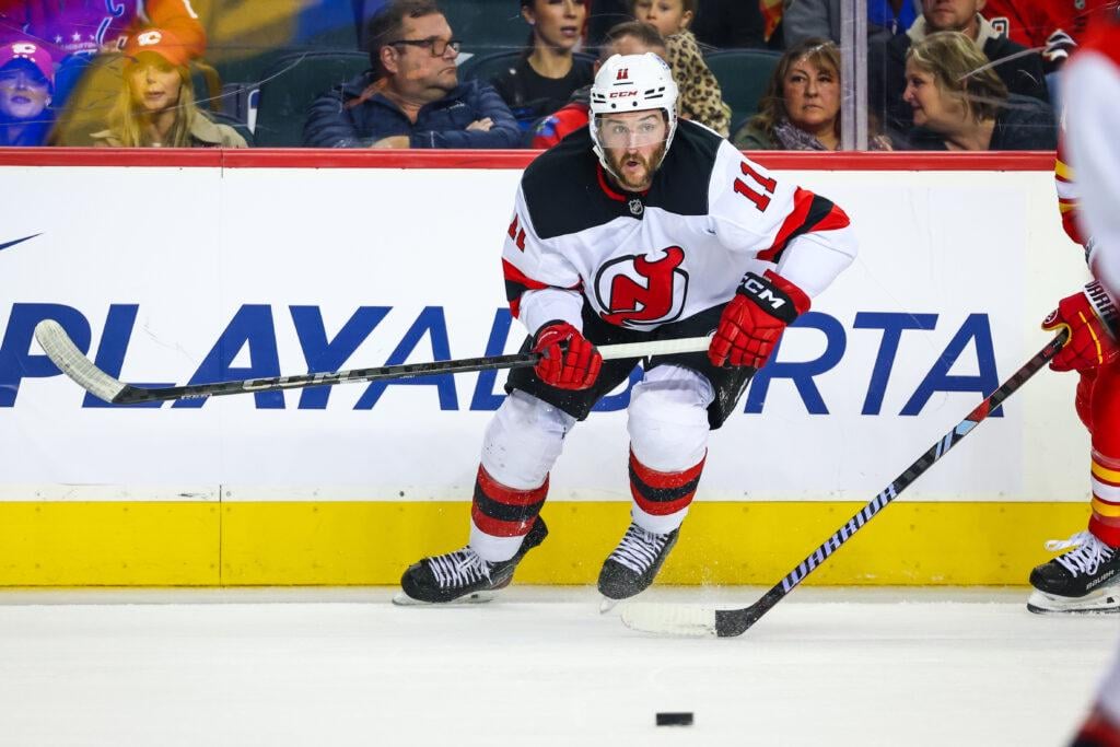 Devils' Stefan Noesen Ruled Out For Season, Brett Pesce Questionable To Return