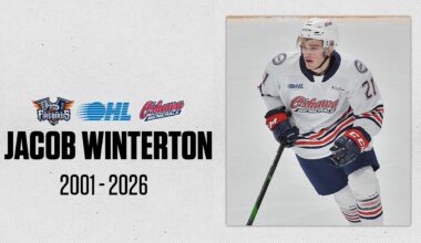 OHL mourns the loss of Jacob Winterton - Ontario Hockey League